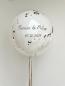 Preview: Personalisierter Bubble - Ballon in Ballon - ca. 60cm